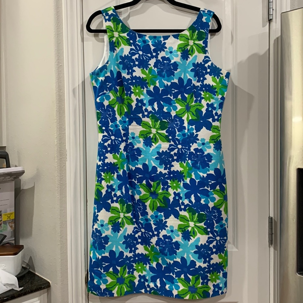Talbots Floral Sleeveless Shift 12P